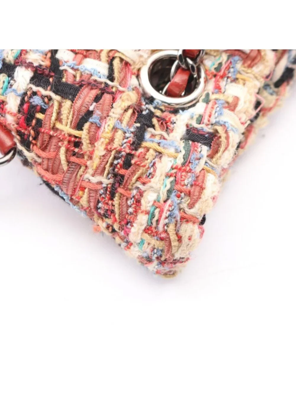 Chanel Shoulder Bag Gabriel de Drawstring Chain Multi Fabric Leather de Small